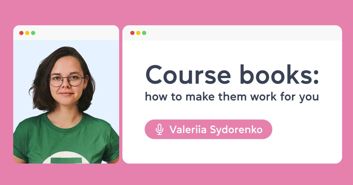 Course books: how to make them work for you